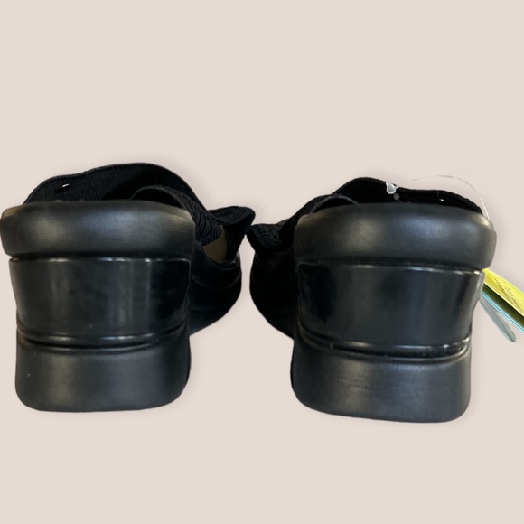 Women's Bzees Desire Comfort Wedge Slip On Slides Sandals Black Size 9 - Picture 8 of 8